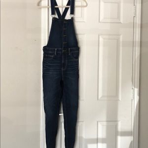 Full Length American Eagle Overalls